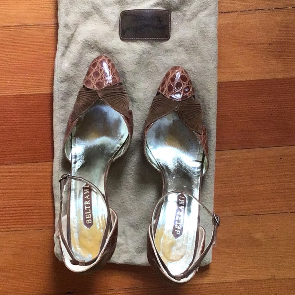 Beltrami Heels Skin/Suede